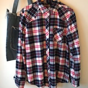 NWT BDG for Urban Outfitters Plaid Flannel Shirt